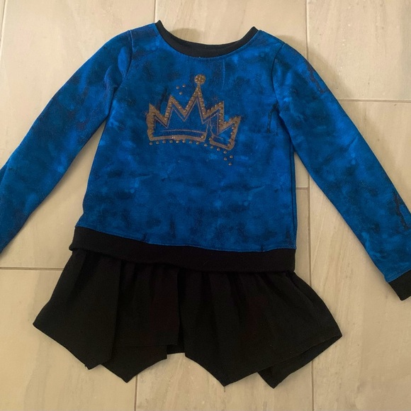 Disney Descendants Long Sleeve Tunic Top - Size 9/10 - Picture 7 of 7
